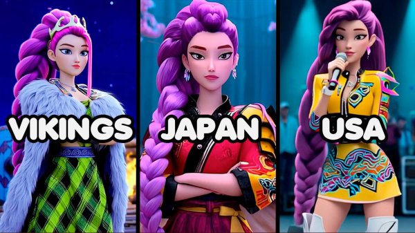 Эволюция - KPop Охотницы на демонов