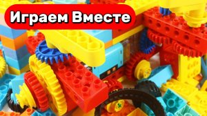 АСМР СБОРКА КОНСТРУКТОР ЛЕГО ДЛЯ ДЕТЕЙ 🟢 СОБИРАЕМ ВМЕСТЕ МАШИНКИ И ТЕХНИКУ ИЗ КОНСТРУКТОРА