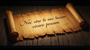 Nec sine te nec tecum. Философская баллада. Таллис и Ансамбль воображаемых музыкантов