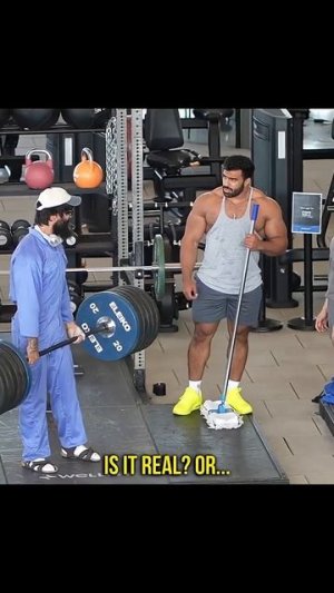 Уборщик ШОКИРОВАЛ качков 🤯