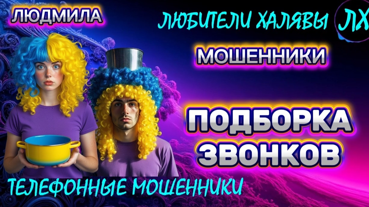 🎉 ЛЮДМИЛА. ПОДБОРКА ЗВОНКОВ | ТЕЛЕФОННЫЕ МОШЕННИКИ смотреть онлайн