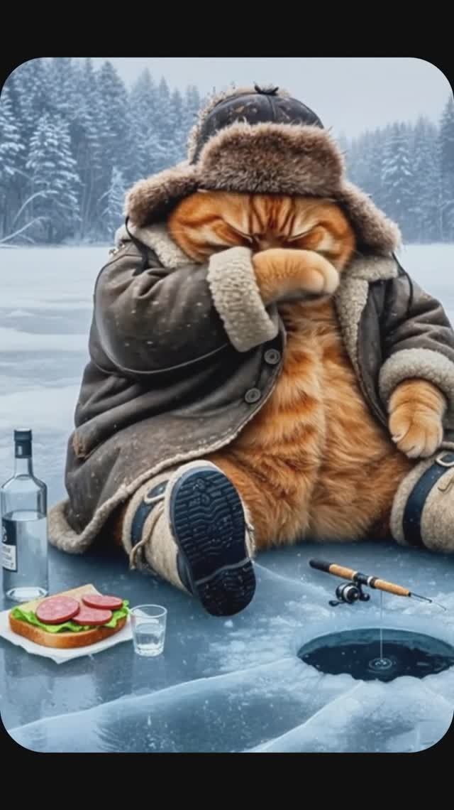 КОТ, РЫБАЛКА и.. смотреть онлайн