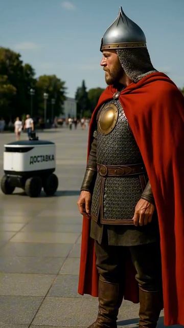 Юрий Долгорукий в современной Москве смотреть онлайн