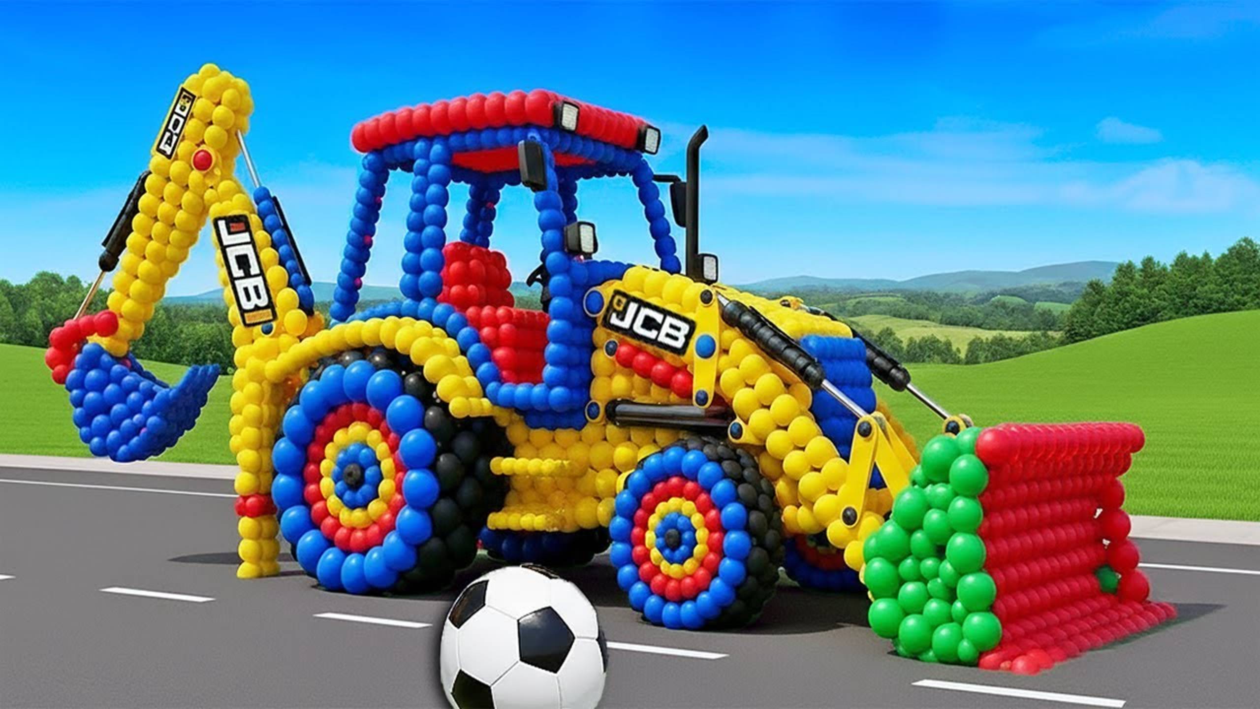 Мультик про Трактор | Шарики и клоун - смотреть мультики| мультики для детей смотреть онлайн