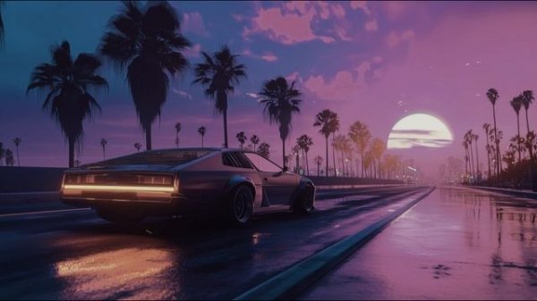 1980s Sunset Overdrive | Synthwave Mix for Driving Into the Dream