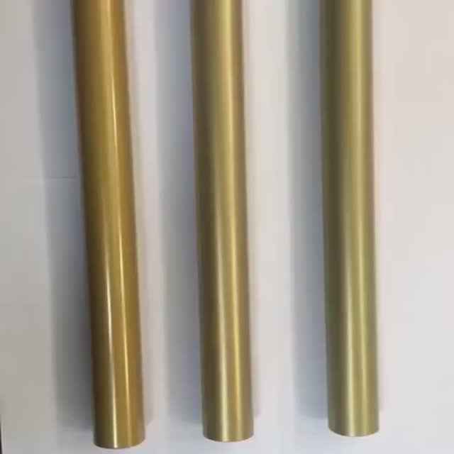 Порошковая покраска металла цветов золото и латунь