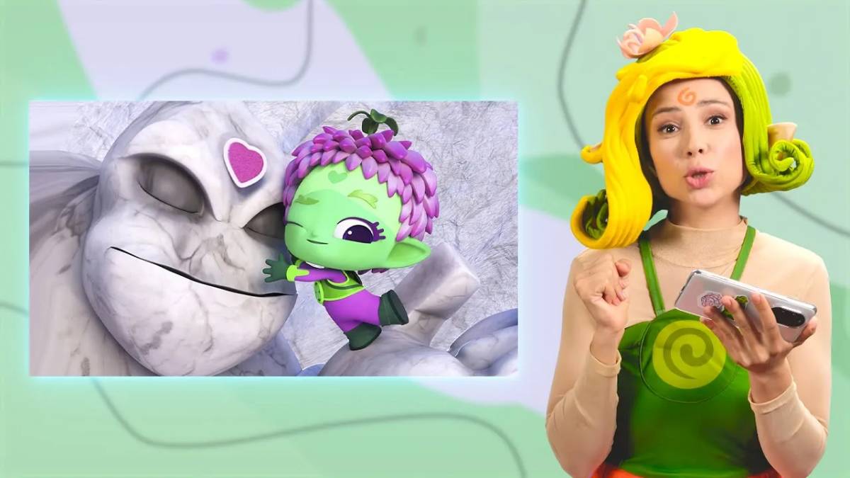 МРАМОРНЫЙ СТРАЖ — Песенки Фортуны — Смотрим с Лией новую серию Команда Флоры смотреть онлайн