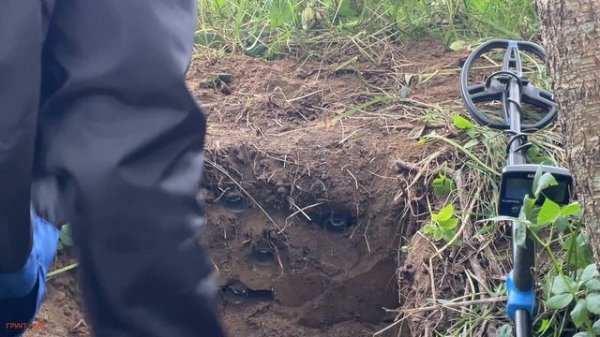 Тест Garrett Vortex в суглинке