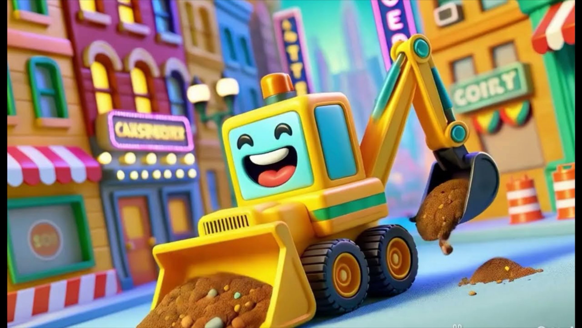 Мультик экскаватор трактор машинки смотреть онлайн