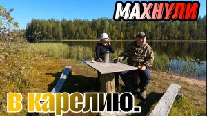 Махнули в КАРЕЛИЮ. СБОР ГРИБОВ. Поиски РЫБЫ.