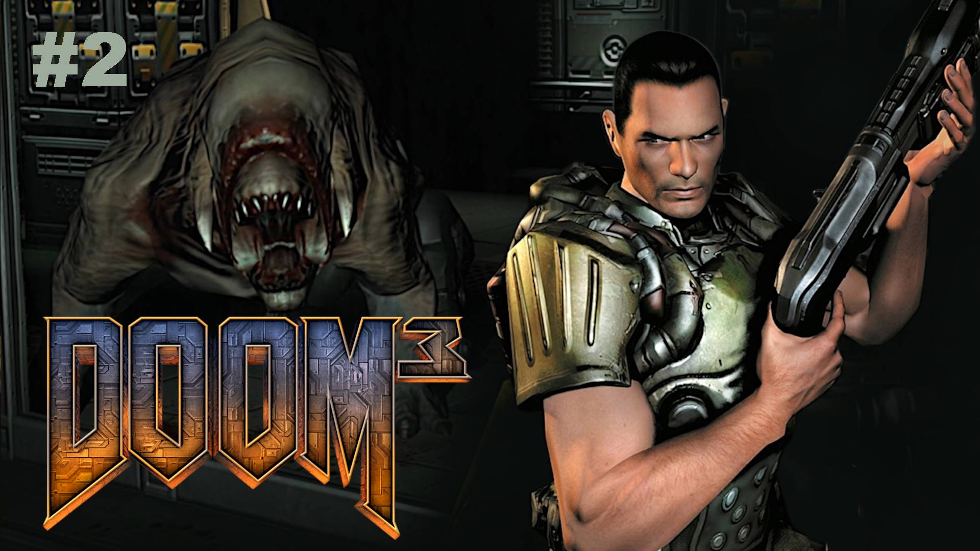 РОЗОВЫЙ ДЕМОН. DOOM 3 BFG EDITION ПРОХОЖДЕНИЕ НА РУССКОМ #2