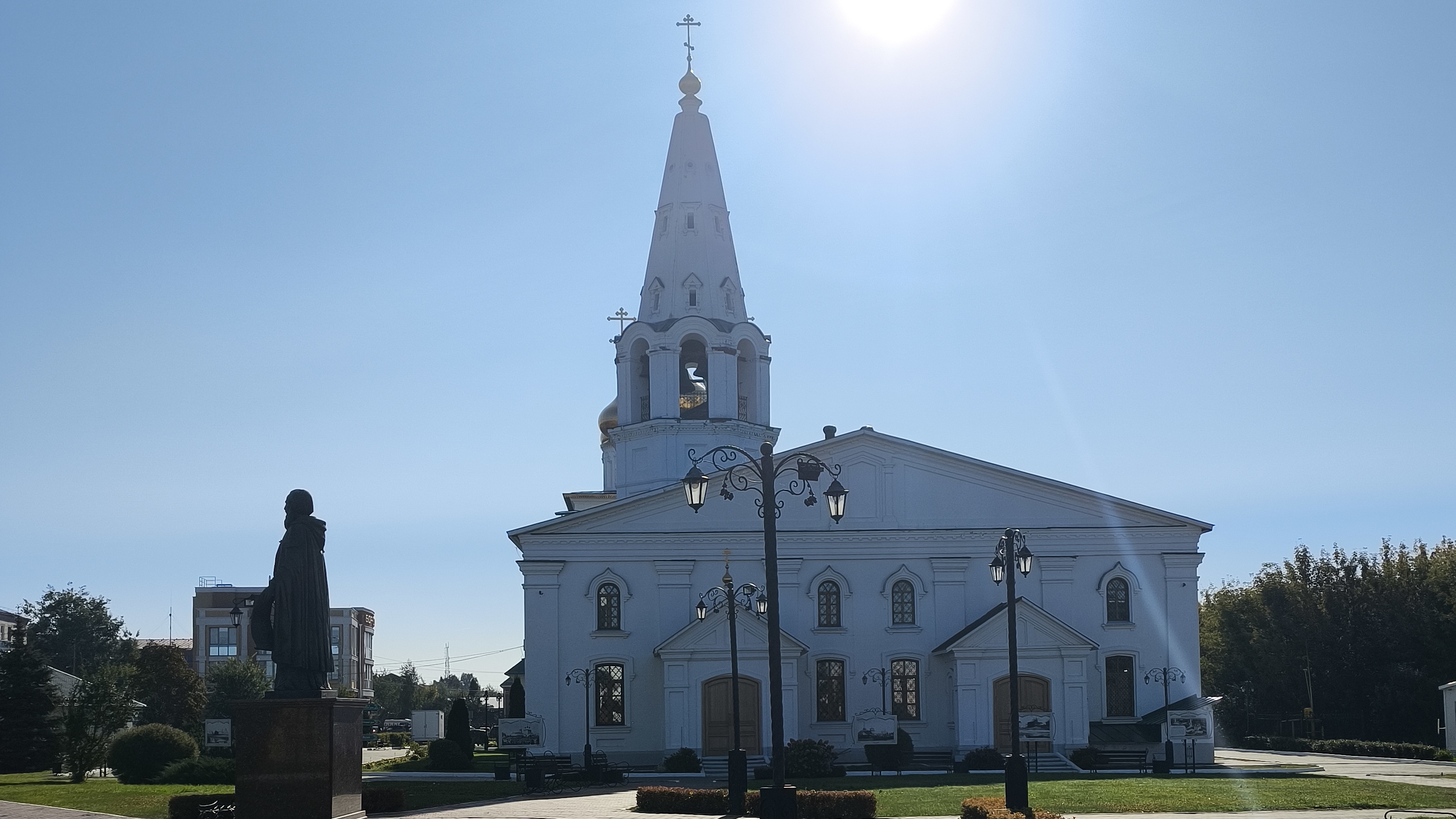 Сергиевская Слобода. Духово - просветительный центр. Города Бор. Нижегородская область. смотреть онлайн