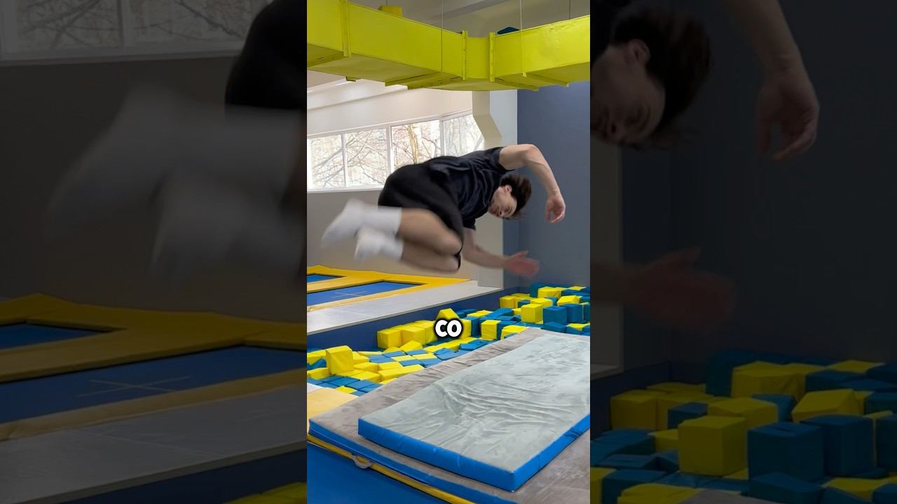 LEARN TO DO A TWIST IN 5 MINUTES #parkour #tricks #tutorial #flip смотреть онлайн