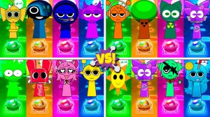 ВСЕ СПРУНКИ МЕГАМИКС 81-84 уровни - Мультики про Спрунке | МУЛЬТФИЛЬМЫ SPRUNKI в Tiles Hop