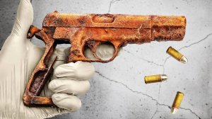 🔥 Из Ржавчины в Сокровище! Реставрация Легендарного Пистолета 1937 Года 🔫