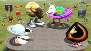 НОВЫЙ ВОЛШЕБНЫЙ ЕДИНОРАНУС ПРОТИВ БИЗОНА ДЖУППИТЕРЕ И САТУРНО САТУРНИТА