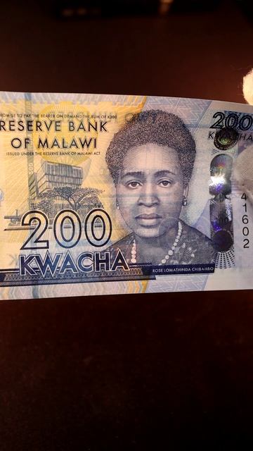 МАЛАВИ 200 КВАЧА 2021 ГОДА I Обзор I Цена #курс #банкноты #африка #врек #клип