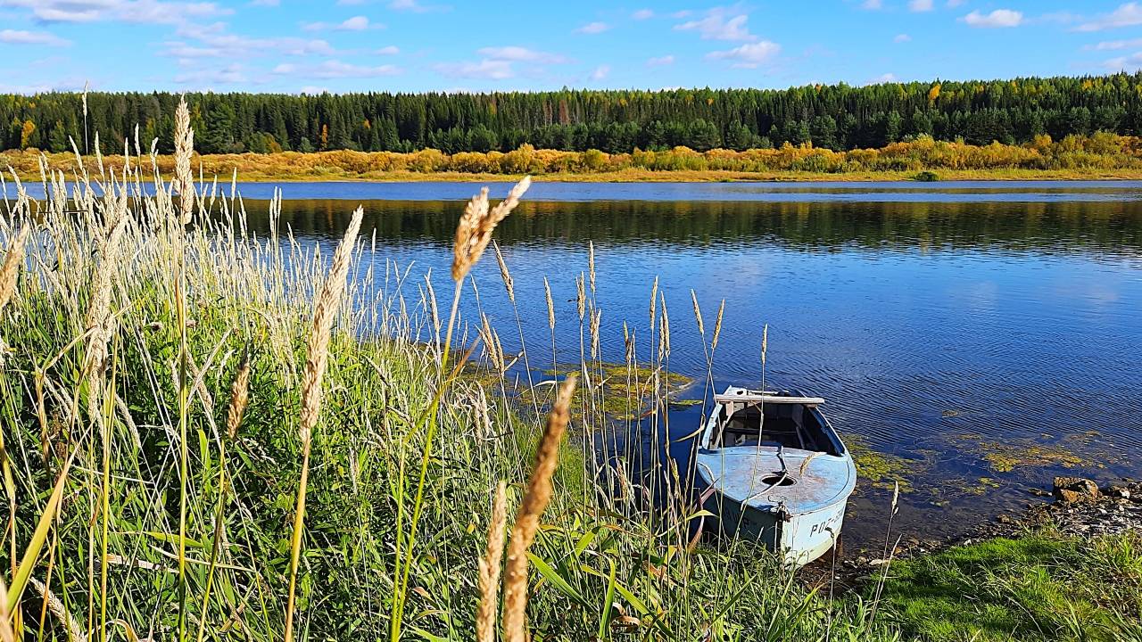Река Ижма. Республика Коми смотреть онлайн