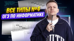 Все типы 4 задания ОГЭ по информатике  | Умскул