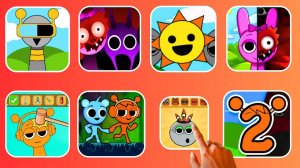 🌈SPRUNKI BEAT DUET // MONSTER DIY MIX BEATS // SCARY MONSTER TRANSFORMATION // SCARY RUN BEAT BOX