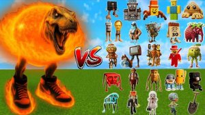 ДИС СОЛЕРЕКС, ИНФУОКАТО против всех боссов итальянских мемов Брэйнрод- Битва мобов в Майнкрафте