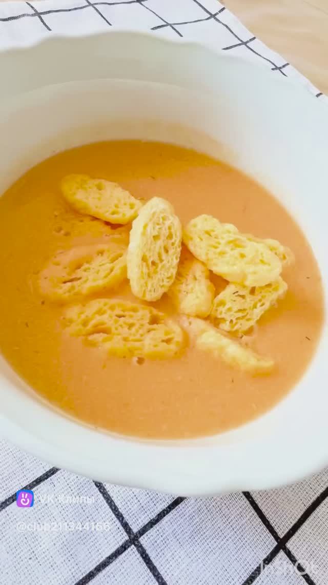 Чечевичный суп-пюре