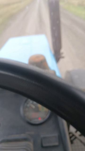 Бешанная поездка на МТЗ