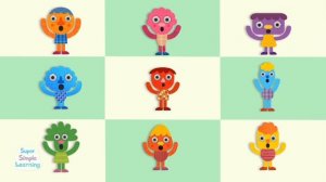 Эмоции на англ-м для детей. If You're Happy - Song for kids. Pre-school.