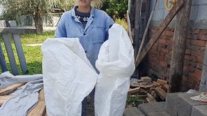 Уборка территории после стройки.