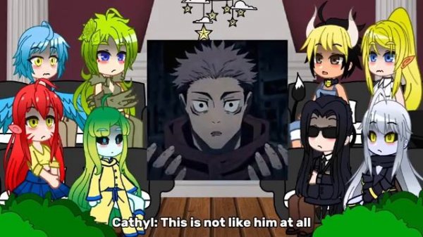 Monster musume react to itadori yuji