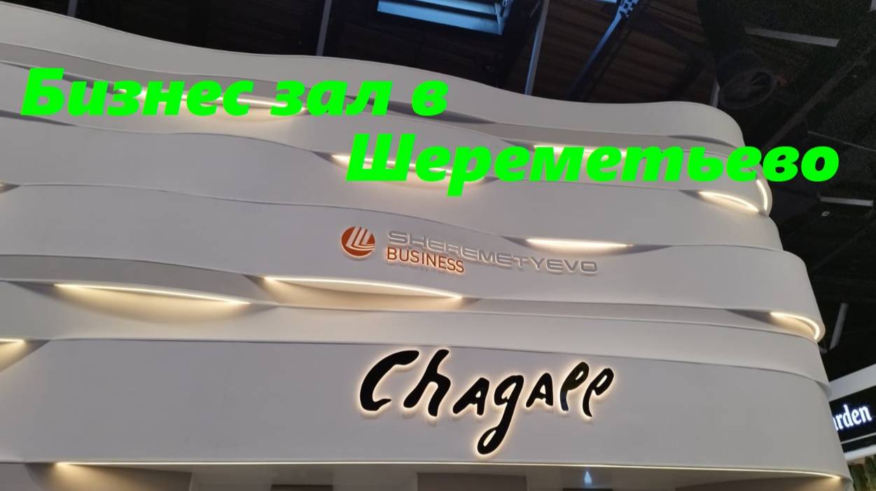 Бизнес зал Шагал в аэропорту Шереметьево / Москва