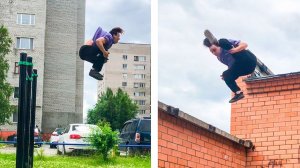 I train double Saltos / Double Latch Gainer / Double Bullet