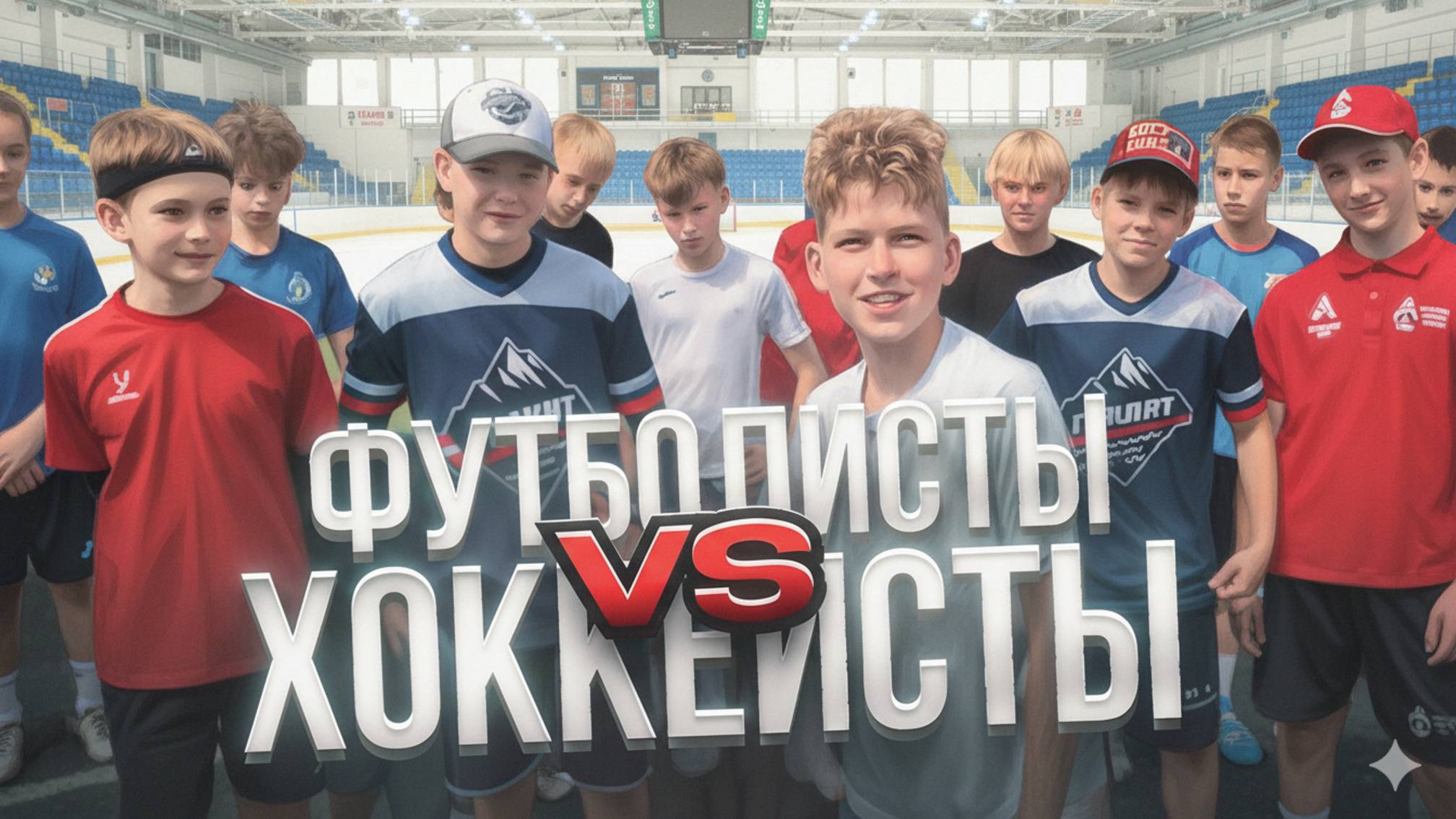 ХОККЕИСТЫ против ФУТБОЛИСТОВ: ХОККЕЙНЫЕ ЧЕЛЛЕНДЖИ на выживание!