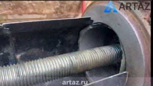 Универсальный выпрессовщик гидравлический для пальцев и втулок переносной ВСГ40(50)П