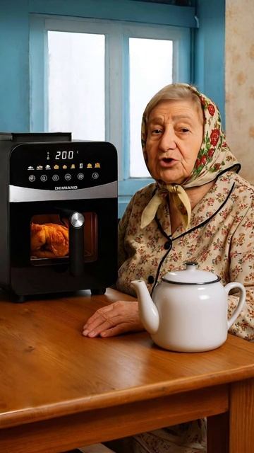 Вся деревня теперь готовит в любимом аэрогриле Demiand ❤️