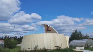 Купольный дом из пенополистирола. Производство домокомплектов. Строительство