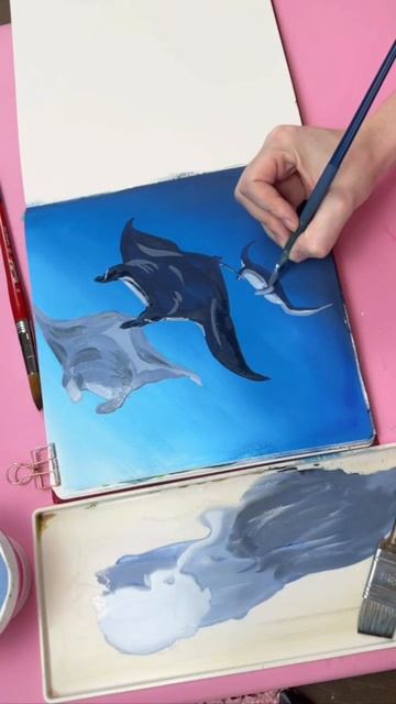 🌊 Новый урок в творческом клубе Dari Art! Сегодня рисуем гуашью 🎨#клуб_dariart #лето2025 смотреть онлайн