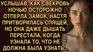 «Ночью свекровь тайком открыла замок — то, что Настя узнала потом, перевернуло её жизнь!»