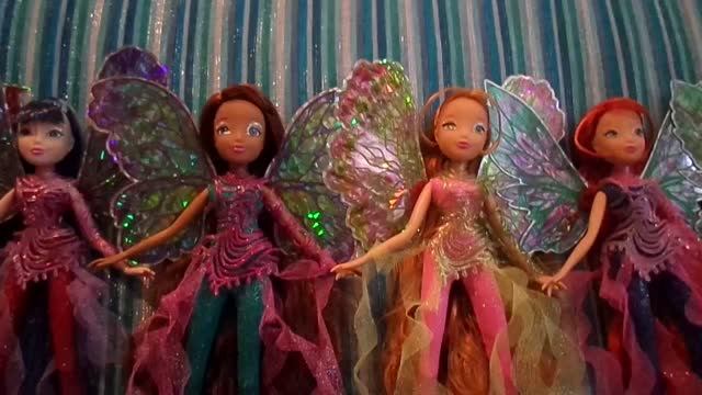 Обзор на кукол Винкс Дримикс, ПОЛНАЯ КОЛЛЕКИЯ, часть 1