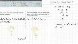 Разложение числа на простые множители