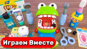 АСМР ИГРУШКИ ИЗ МУЛЬТИКОВ ДЛЯ ДЕТЕЙ 🦷 ИГРАЕМ ВМЕСТЕ В СТОМАТОЛОГО И ИГРУШКИ ДЛЯ ДЕТЕЙ