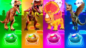 Coffin Dance Динозавры 157 уровень - Мультики про Динозавров | МУЛЬТФИЛЬМЫ ДИНОЗАВРЫ в Tiles Hop