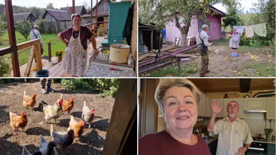 Из Москвы в деревню или пенсионеры на позитиве