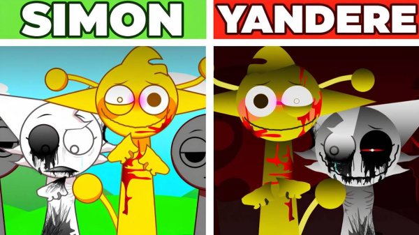 💘 YANDERE SIMON! 🔪 ОПАСНАЯ ЛЮБОВЬ!