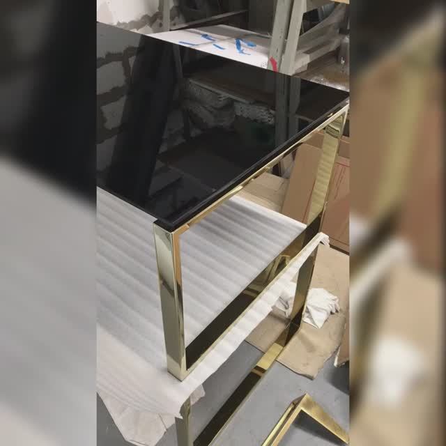 Стол из нержавеющей стали с напылением нитрида титана | АЦИА