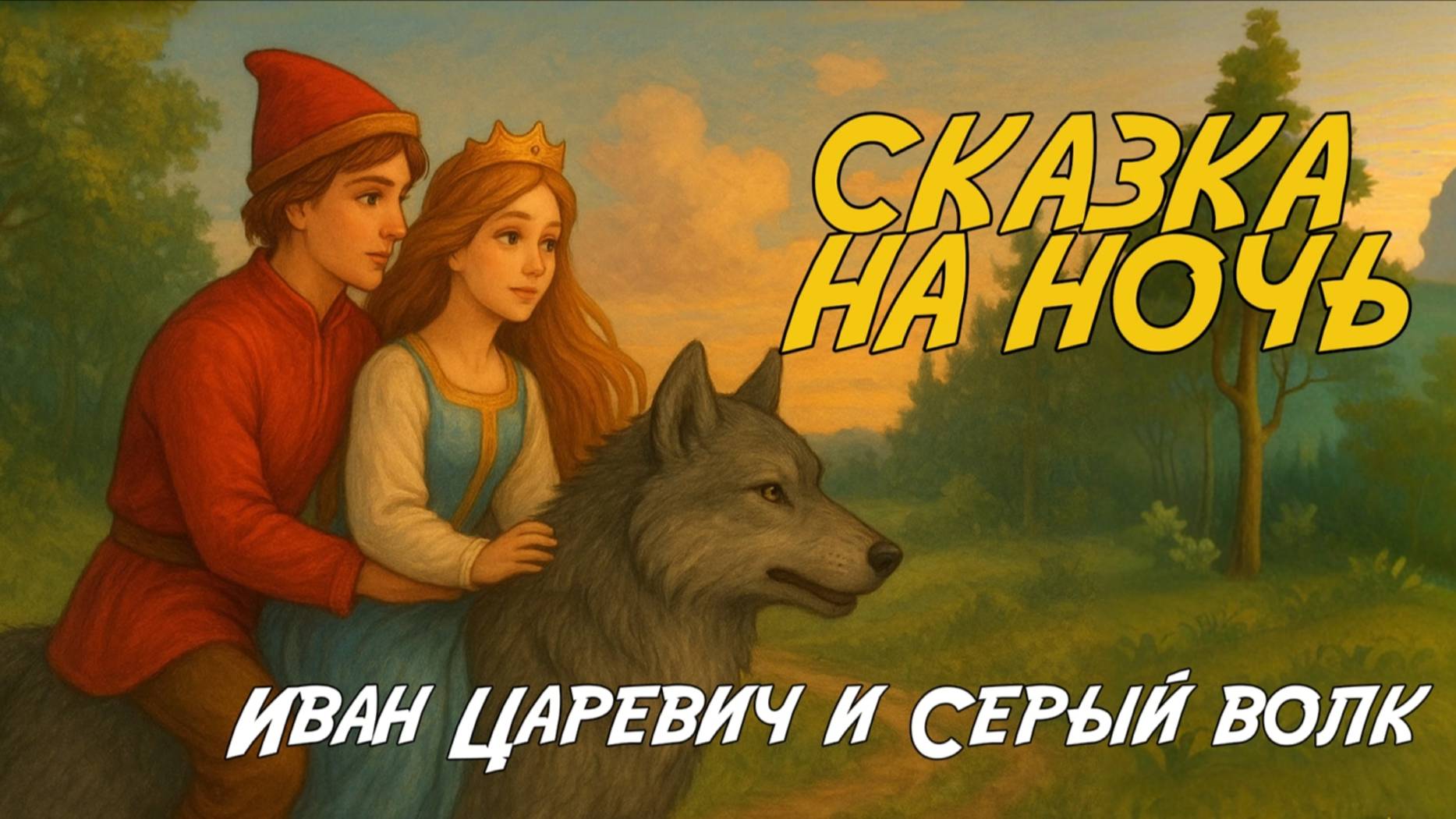 ИВАН ЦАРЕВИЧ И СЕРЫЙ ВОЛК СКАЗКА НА НОЧЬ ДЛЯ ДЕТЕЙ|АУДИОСКАЗКА ДЛЯ СНА