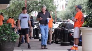 BUSHMAN PRANK -- Houston Astros Gameday Scare!