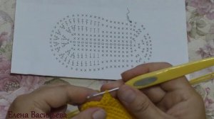 Простая подошва для пинеток крючком.