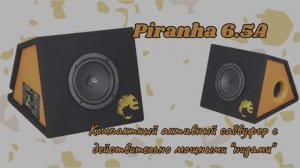 Установка и обзор на мини сабвуфер 🔊 от DL audio Piranha 6.5A