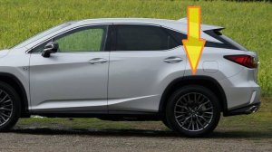 Снятие и ремонт молдинга заднего LEXUS RX350 RX200t RX300 4G (HOW TO FIX REAR FENDER MOLDING)